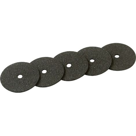 5 discos de corte de carburo de silicio Ø 22 mm MAXICRAFT