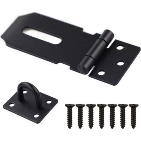 1 PC 3-inch Stainless Steel Door Latch – Heavy-Duty Security Hasp for Doors, Windows, Cabinets, Cages (1/5)