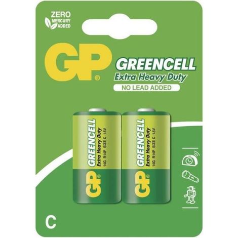 Pile LR14 - Alcaline - 1,5 V - Boîte Blister de 2 Unités
