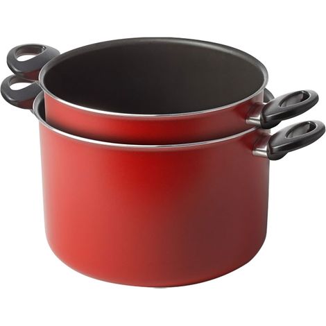 PENTOLE 'CUCINA SANO' SET 2 PEZZI Ø cm. 16 / 20  - ACCADEMIAMUGNANO