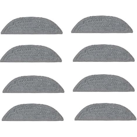 Lot de 8 chiffons de nettoyage pour accessoires d'aspirateur robot G20S S8 Max Ultra (1/5)
