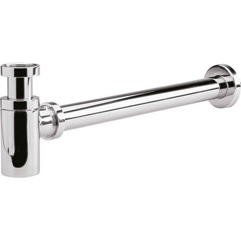 Nuie Chrome Minimalist Bottle Trap with 300mm Extension Tube - EK302 (1/6)