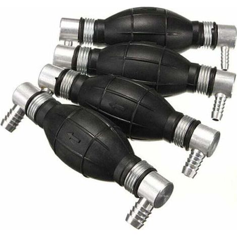 10mm Poire D'Amorcage Carburant Pompe Main Inline Bateaux Alliage Gasoil Essence Diesel Pump,Universelle Essence, Huile, Eau (1/3)
