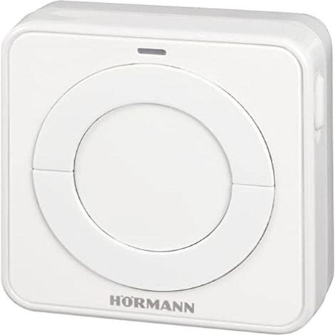 Interrupteur, Filaire, FIT 2-1 BS, Blanc, Bouton poussoir, Blanc, pour Porte de Garage
