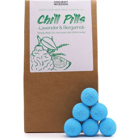 Chill Pills Coffret Cadeau 350g - Lavande & Bergamote- Vendu par 1 (1/3)