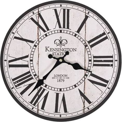 Horloge murale vintage londonienne, 30 cm (1/5)