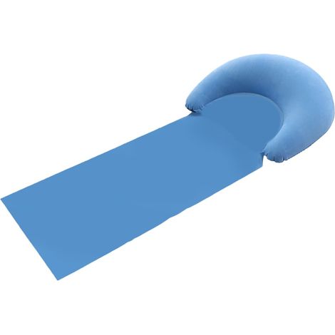 Serviettes de plage tapis d'extérieur avec coussin gonflable , confortable , uniforme , anti-sable , (1/5)