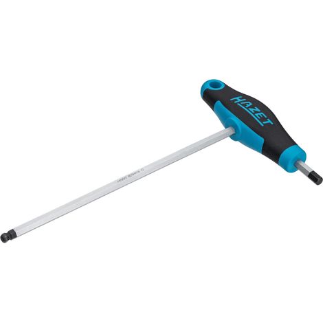 Hazet 829KK-6 Clé coudée pour vis à 6 pans creux Taille (métrique): 6 mm Longueur de la lame: 200 mm (1/4)