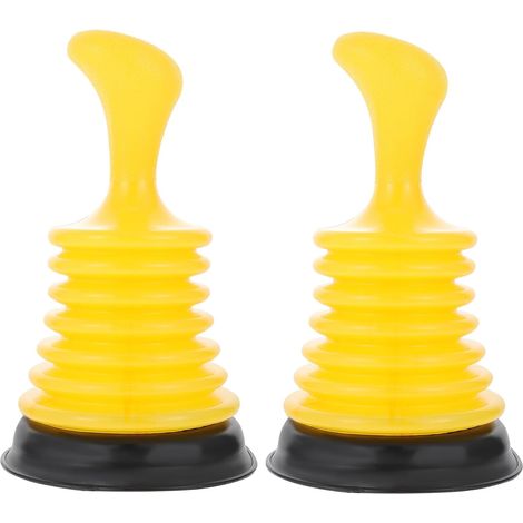 Nettoyant pour éviers de cuisine et de salle de bain, lot de 2, nettoyant pratique pour plombier avec poignée ergonomique pour le nettoyage des éviers, baignoires et douches.-AquaForge (1/5)