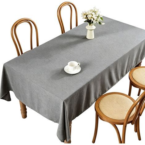 Déversement de chemin de Table en relief-140180cm gris (1/2)