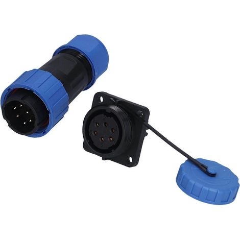 Luftfahrtkabel-Steckverbinder LP20 IP68 wasserdicht, Stecker und Buchse 250 V