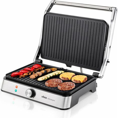 Griglia elettrica Ufesa Kilimanjaro acciaio inox 2200 W (1/5)
