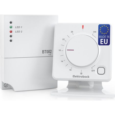 eob BT012 termostato wireless dal design essenziale (1/5)