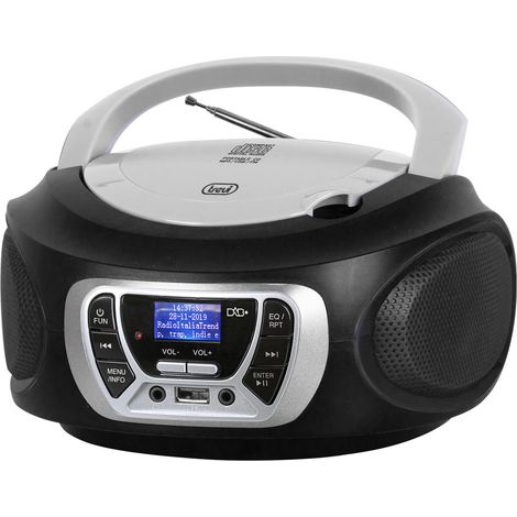Trevi CMP 510 DAB Digital 3 W DAB, DAB+, FM Schwarz Playback MP3