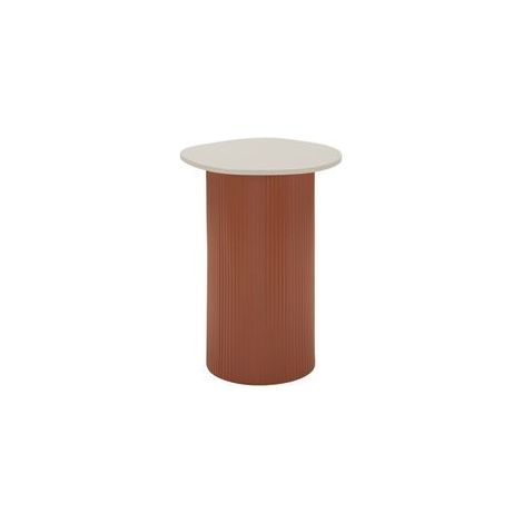 Table d’appoint Frankfurt effet marbre design compact élégant (1/5)
