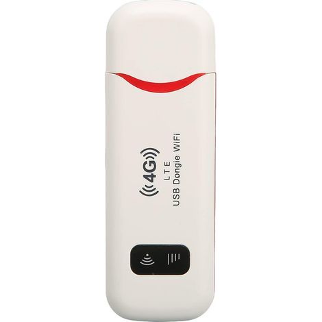 Routeur 4G avec emplacement pour carte SIM, clé Wi-Fi portable prépayée, supportant jusqu'à 10 utilisateurs, signal stable et haut débit, cryptage WPA/WPA2 (1/5)