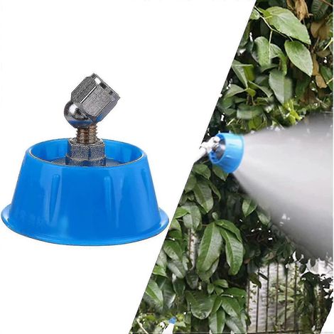 Seven Holes Atomizing Nozzle Head, High Pressure Atomizing Swivel Nozzle, Adjustable Spray Nozzle Tips, Suitable For Agriculture, Gardens, Yards Crjjk (1/4)