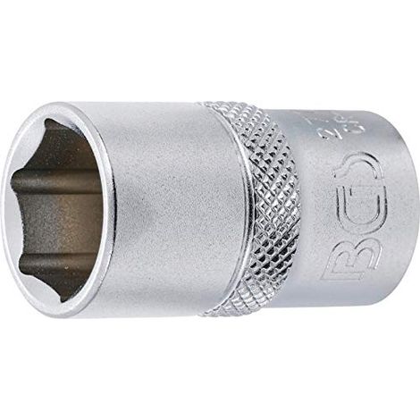 BGS  Chiave  a  bussola  esagonale,  attacco  quadro  interno  12,5  mm  (1/2"),  SW  5/8"  -  2774 (1/3)