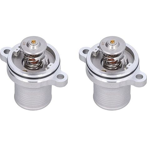 Passend für 2x 4133L507 254-2267 und 1104 Motorkühlmittelthermostat-LKW-Thermostatgehäuse