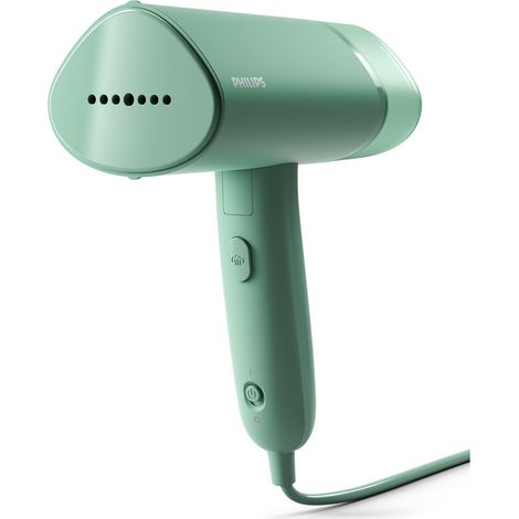 Desarrugadora de mano - PHILIPS - STH3010/70 - Vaporizador plegable Serie 3000 - 20gr/min vapor continuo - 1000W - listo en 30seg - Verde