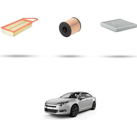 Kit tagliando 3 filtri compatibile con Citroen C5 III 1.8 16v 92kw dal 2008 (1/5)