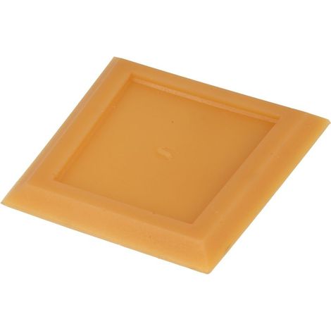 Spatule souple 90x90/80x5 mm avec rebords 45°