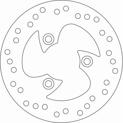 Disque de frein Ferodo pour Scooter Aprilia 50 Area 51 1998 à