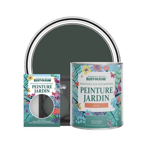 Peinture Jardin, Finition Satinée - After Dark (1/3)