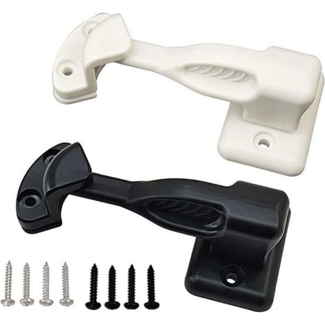 Loquet de porte rotatif en nylon pour caravane, 97 x 46 mm (1/5)