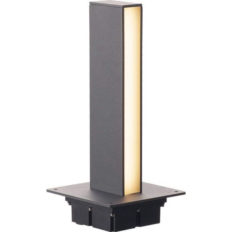 Lampadaire H broches double 3000 K Aluminium/plastique anthracite 18 W 18watts 230volts (1/5)