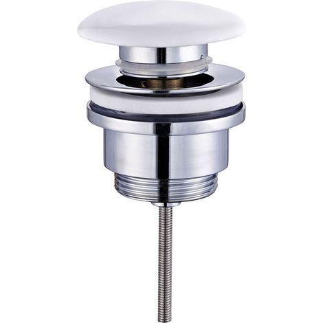 Kibath Válvula clic clac LAVABO BIDET acabado CROMO brillo fabricado en latón (1/6)