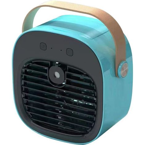 1ensemble Ventilateur Usb De Bureau Portable Refroidisseur Air Silencieux Ventilateur De Table Rechargeable Pour Bureau Et (1/5)