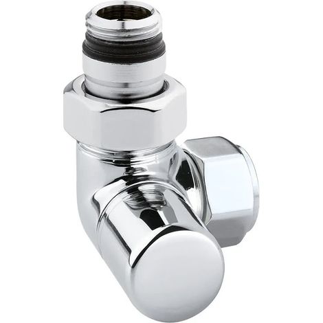 Arteclima - Detentore Termo Angolare 1/2" - Colore: Cromo - Versione: Sinistra