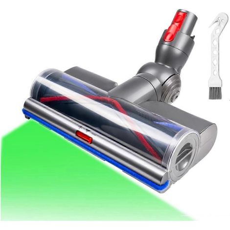 Ersatz-Saugkopf für die kabellosen Staubsauger V7, V8, V10, V11 und V15 mit grüner LED-Leuchte für Teppiche und Hartholzböden. (1/5)