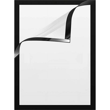 1 Cadre magnétique noir, adhésif, 30x40 cm, pour photos, mural (1/5)