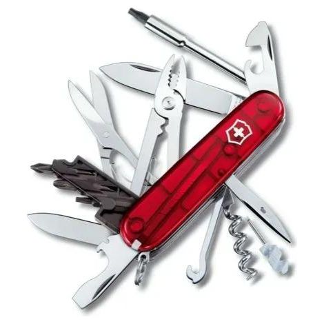 Victorinox CyberTool 34 couteau suisse rouge compact (1/2)
