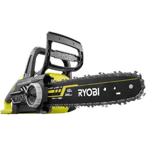 Motosega a batteria 18V brushless OCS1830 Ryobi 18v con barra oregon cm 30 (1/5)