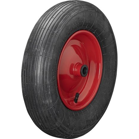 roue de brouette proplus 4.00-8 pneumatique jante métal (1/3)