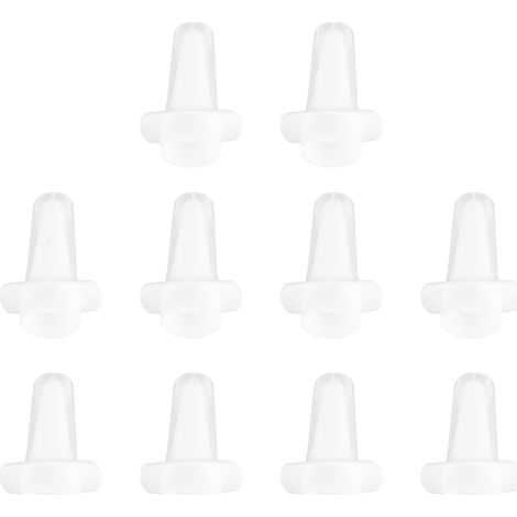 Lot de 10 embouts de pulvérisation nasale vétérinaires durables et légers pour vaccins porcelets (1/5)
