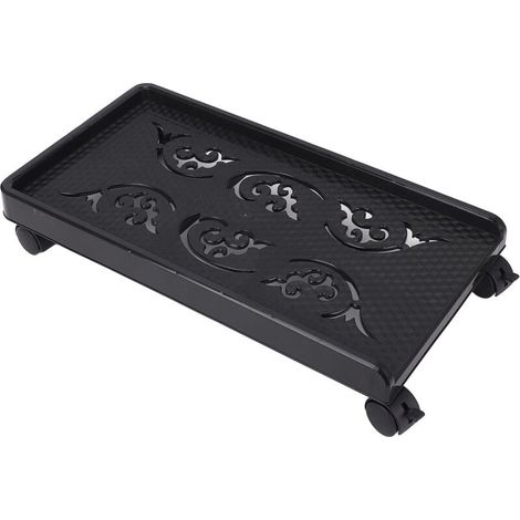 Under-desk CPU stand, computer tower, mobile stand with 4 casters, universal PC stand (1/5)