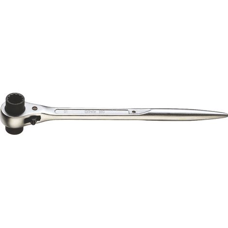Beta CHIAVE POLIGONALE A CRICCHETTO PER PONTEGGI Art. 93C mm. 21x22