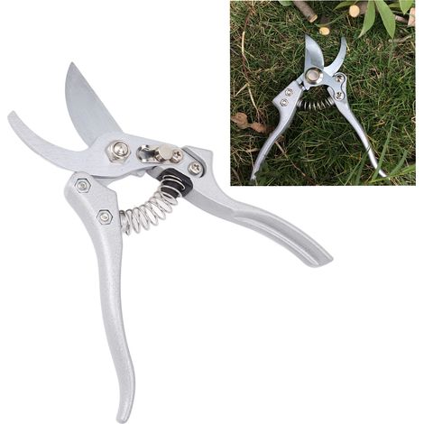 Sécateur SK5 Ciseaux de jardin à main en acier inoxydable Sécateur pour tailler les branches Roses Raisins,DUBUNS (1/5)