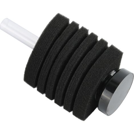 Filtre d'angle éponge pour aquarium, double filtration, nettoyage facile, filtre bio-éponge d'angle pour poissons d'ornement et alevins de crevettes (1/5)