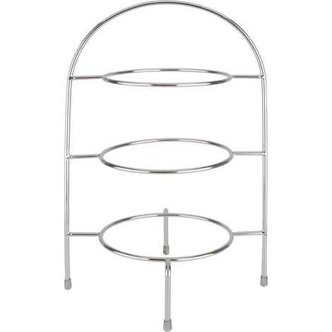 Présentoir salon de thé pour 3 assiettes maxi 210 mm
