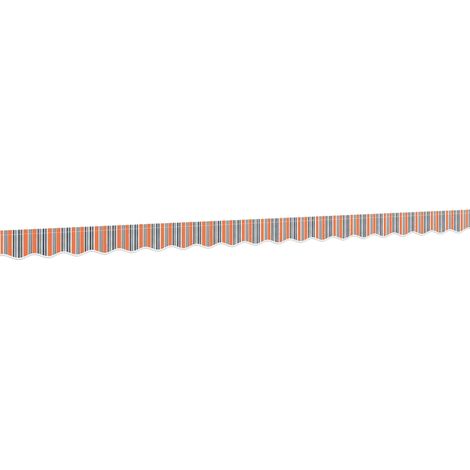 Maison Exclusive - Tissu de remplacement de cantonnière d’auvent multicolore 400 cm (1/5)