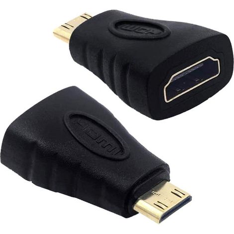 Techly Mini HDMI - HDMI M/F Negro