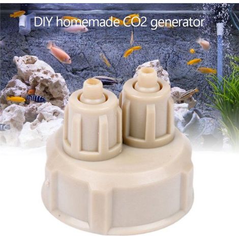 12x Aquarium CO2 Système Générateur Bouchon de Bouteille Aquarium Usine Diffuseur D'Air Générateur Outil Dioxyde de Réacteur (1/5)