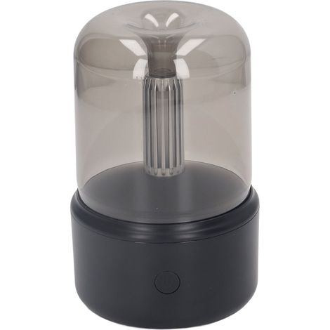 Aroma-Luftbefeuchter mit Kerze, leise und tragbar, USB-kompatibel, für ätherische Öle, mit LED-Nachtlicht, 120 ml (1/5)