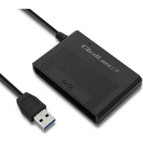 Adaptateur USB 3.0 Qoltec pour disques durs/SSD SATA3 2,5 pouces