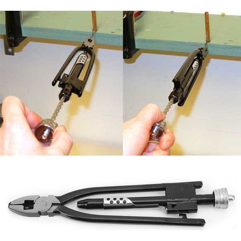 Pince à torsader les fils de 270 mm, pince à fusibles, pince à enrouler les fils (1/5)